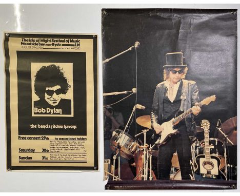 Four Bob Dylan-related original posters to inc: 1973 'Pat Garrity..' quad size poster (30x40"), original 1978 'Last Waltz' UK