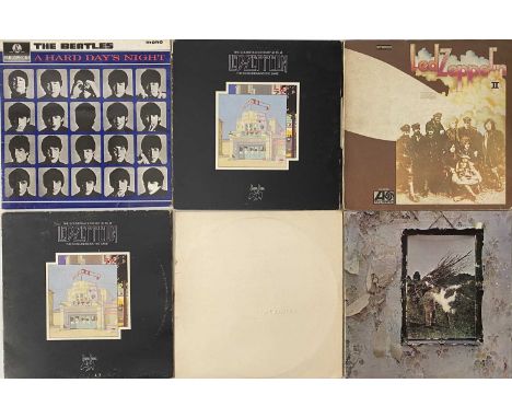 ROCK / CLASSIC ROCK - LPs. A collection of around 75 x LPs/ 12" (mostly LPs). Artists/ Titles include Led Zeppelin inc Led Ze