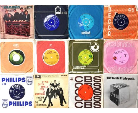 60s/ 70s - ROCK &amp; POP 7" COLLECTION. A smashing collection of around 160 7" singles. Artists/ titles include The Zombies 