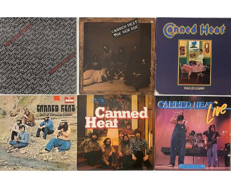 CLASSIC/ BLUES ROCK - LP COLLECTION. A timeless collection of around 60 rock LPs. Artists/ titles include Canned Heat inc Hal