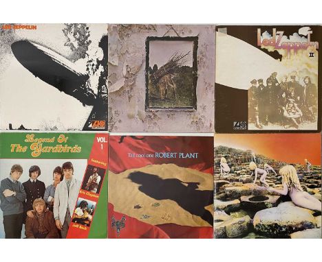 LED ZEPPELIN / RELATED - LP PACK. A pack of 13 x (almost entirely) LPs. Titles include Led Zeppelin II (588198, RE, Ex/ G+), 