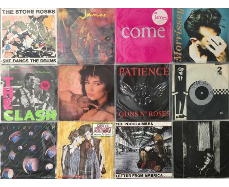 LARGE 7" COLLECTION (CIRCA 1500) - ROCK &amp; POP. Excellent large collection of around 1500 x 7" - covering most chart artis