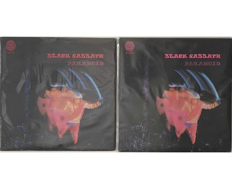 BLACK SABBATH - PARANOID LP PACK (UK &amp; FRENCH OG PRESSINGS). A pack of 2 copies of Paranoid by Black Sabbath. French pres