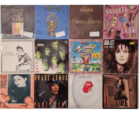 7" COLLECTION - LARGE COLLECTION ACROSS THE DECADES. Grand large collection of around 1200 x 7" covering Popular artists from