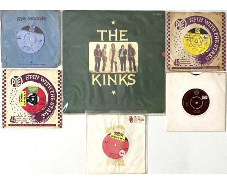 THE KINKS - LP/ 7" PACK (INC DEMO RARITY). A smashing selection of 6 LPs/ 7" by The Kinks. Titles include Victoria/ Mr. Churc
