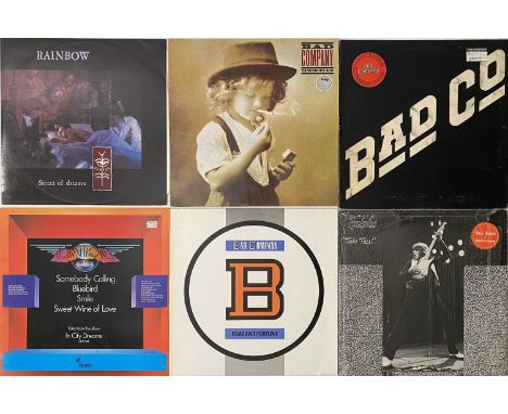 CLASSIC/ HEAVY ROCK - LP COLLECTION. A smashing collection of around 36 LPs, including some 7" shaped picture discs. Artists/