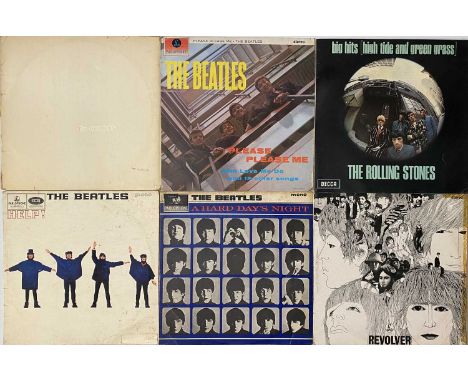 ROCK - LP COLLECTION. A collection of around 110 x LPs. Artists/ Titles include The Rolling Stones - Big Hits (High Tide And 