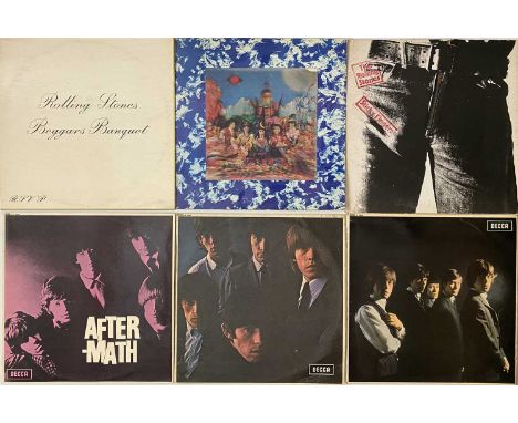 THE ROLLING STONES - LP COLLECTION (INC OGs). A fine selection of 15 LPs by The Rolling Stones. A mixture of original UK and 