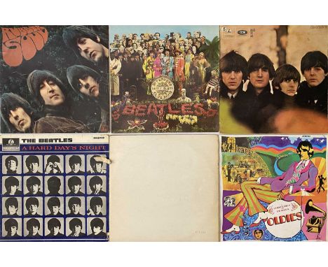 BEATLES/ BUDDY/ STONES - LP COLLECTION. A collection of around 27 classic rock LPs. Artists/ titles include The Beatles inc B