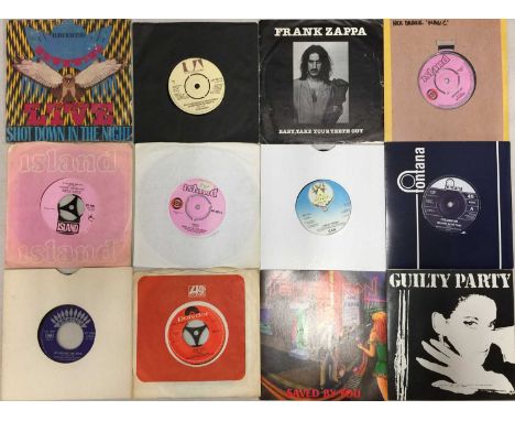 ROCK / PROG / FOLK / PSYCH - 7" COLLECTION. A collection of over 200 x 7". Artists include Nick Drake, Frank Zappa, Hawkwind,