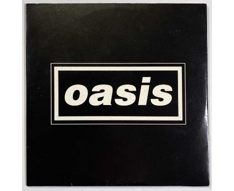 A promo copy of Oasis - What's The Story.. (CRECD189P) in card sleeve. Features withdrawn 'Step Out' but lists the 12 tracks.