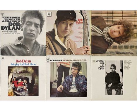 BOB DYLAN - LP COLLECTION. A fantastic collection of 28 LPs by Bob Dylan. Mostly reissue pressings. Titles include Blonde On 