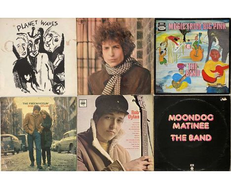 FOLK / PROG ROCK - LPs. A collection of 60 x LPs. Artists/ Titles include The Band - Music From Big Punk (OG, scarce UK mono 