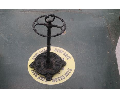 Cast iron stick stand 56 cm high