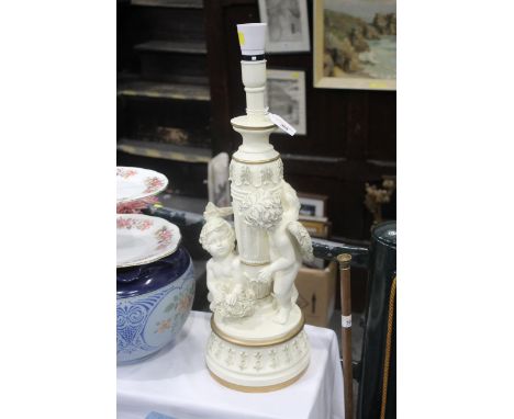 Figural table lamp