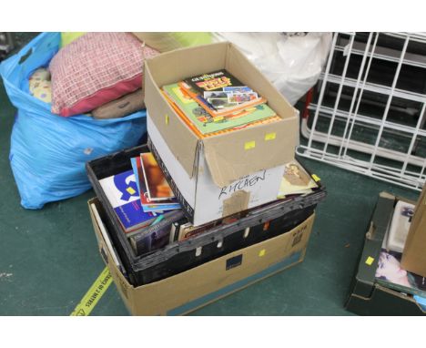 Three boxes of books- First Picture Word Book etc