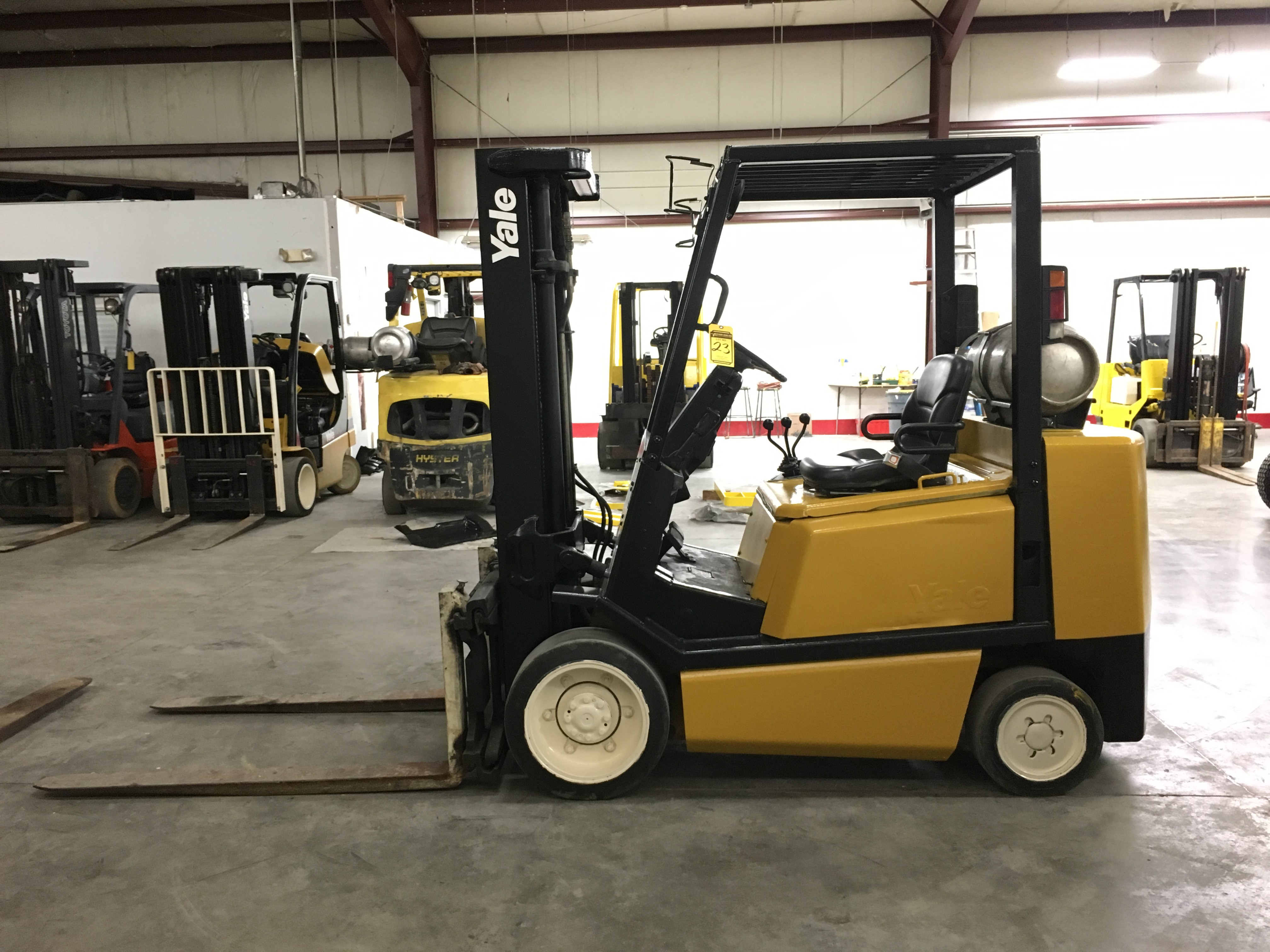 1999 Yale 6000 Lb Forklift Model Glc060 Sn E187v11903w Lpg