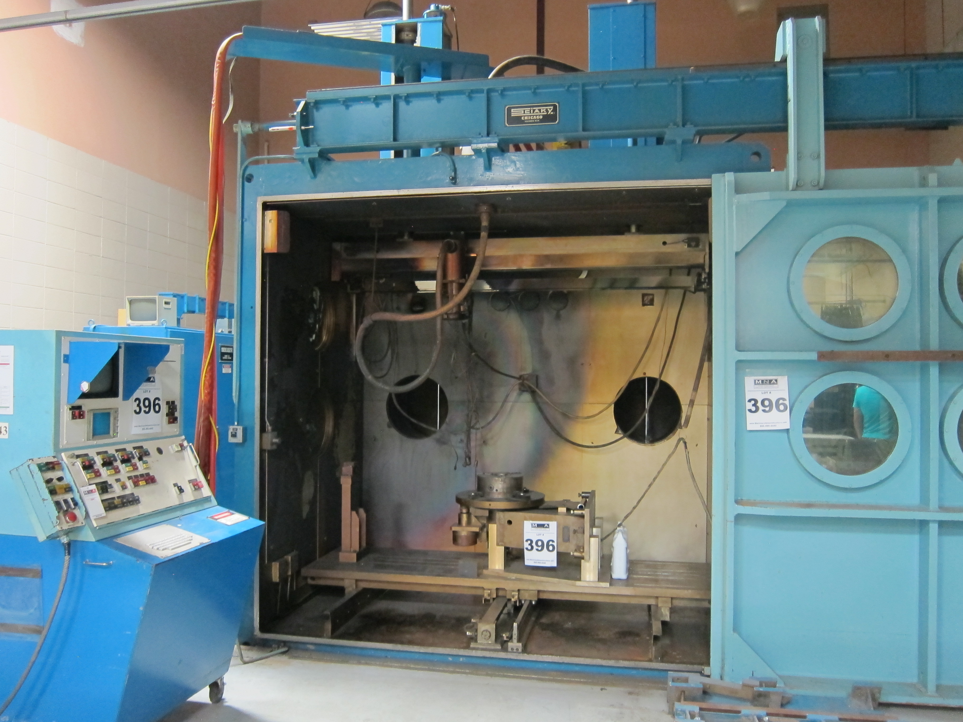 SCIAKY ELECTRON BEAM WELDER MODEL VX.3109X72X102, 60 KVE.B. GUN