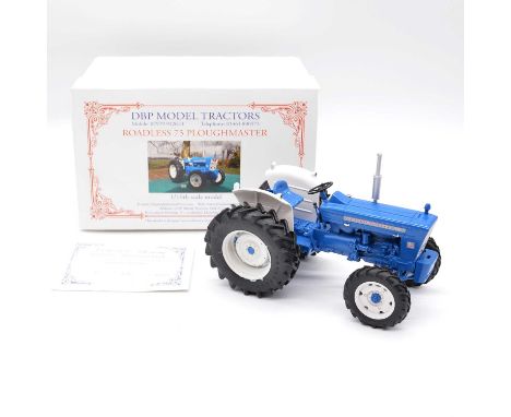 DBP Model Tractors, Roadless 75 Ploughmaster, 1:16 scale, boxed with certificate, no.93 in a limited edition of 200. 