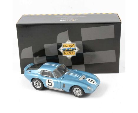 Exoto 1:18 scale model, Cobra Daytona Coupe, no.5, Le Mans (1964), boxed.Condition report:The model is excellent and looks to