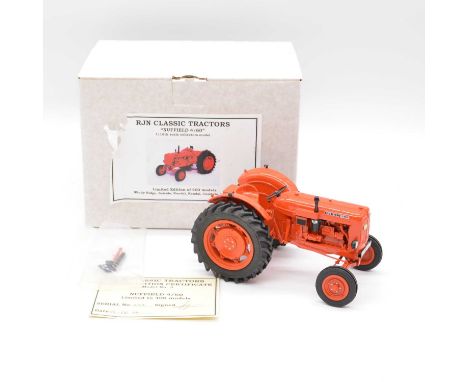 RJN Classic Tractors model Nuffield 4/60 tractor, 1:16 scale, no.222 or a limited edition of 400, with certificate, boxed.