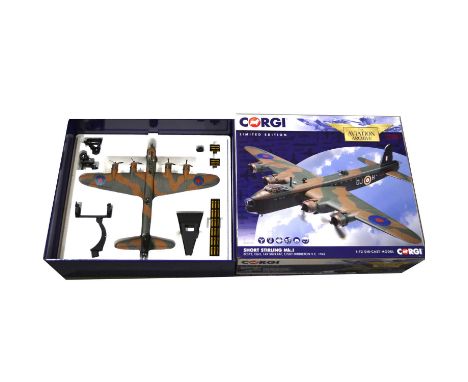 Corgi 1:72 scale model The Aviation Archive, ref AA39502 Short Stirling Mk.1, boxed.