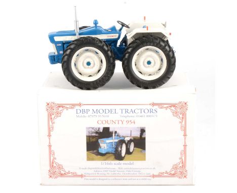 DBP Model Tractors, County 954 tractor, 1:16 scale, boxed with no certificate.