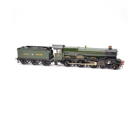 Malcolm Mitchell Design kit-built O gauge Finescale model railway locomotive GW 4-6-0 'King George V', 2-rail, with tender, w