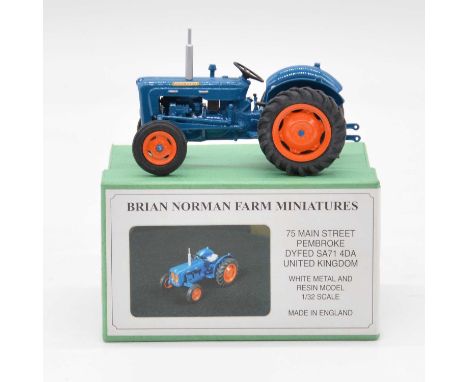 Brian Norman Farm Miniatures model Fordson Dexta 3 cylinder diesel, 1:32 scale, ref FM06, boxed.