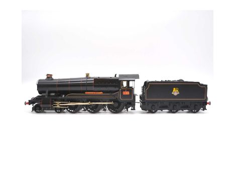 JM Models 'Just Magic' kit-built O gauge Finescale model railway locomotive BR 4-6-0 'County of Devon', 2-rail, with tender, 