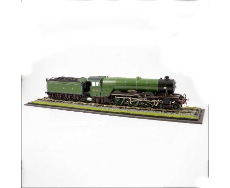 A well-made kit-built O gauge Finescale model railway locomotive GNR 4-6-2 'Great Northern', No.1470, 2-rail, with tender, in