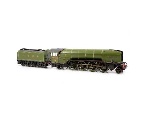 ACE Productions kit-built O gauge model railway locomotive, LNER 2-8-2, 2002 'Earl Marischal', with box.