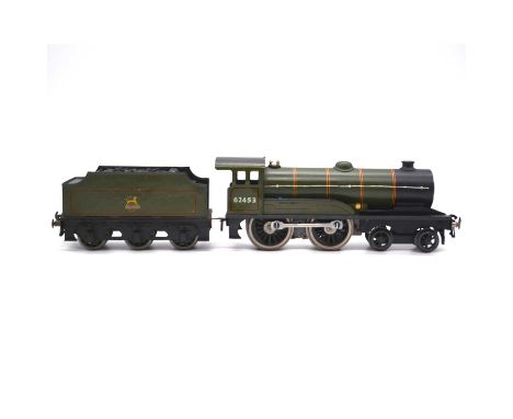 Bassett-Lowke O gauge model railway electric locomotive, BR 4-4-0 'Prince Charles', no.62453, green body, 3-rail.