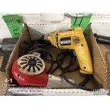 DeWalt DW106 3/8" drill, Master heat gun