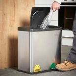 36L 2 in 1 Recycling Bin-ER32