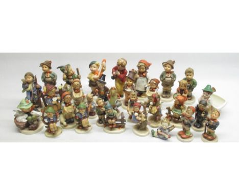 Large collection of Goebel and Hummel figures (31) 