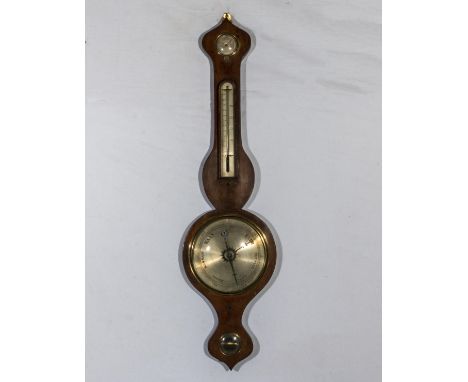 A Victorian onion top barometer.