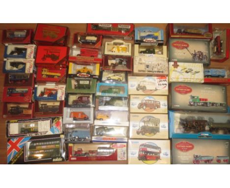 Two vintage Glory of Steam limited edition boxed vehicles & assorted steam die cast toys, 3 Corgi/ Corgi Classics Public Tran