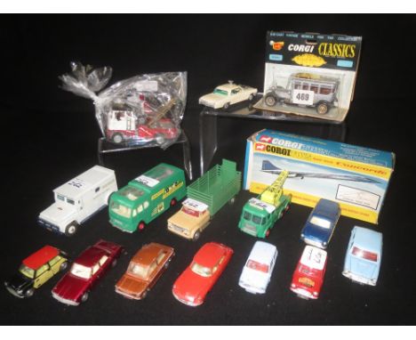 Boxed Corgi Classics, Vintage Models for Collectors, 1912 Rolls Royce Silver Ghost; Boxed Corgi Toys, Bac-Sud Concorde, Lift 