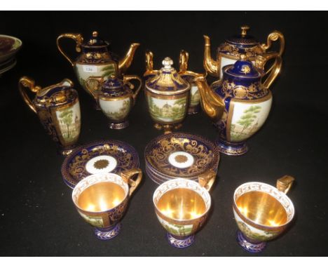 Continental tea and coffee service