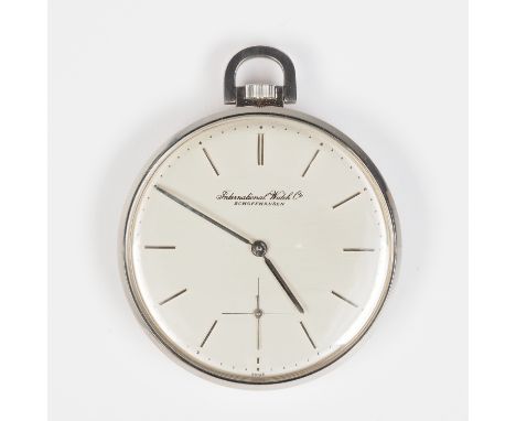 IWC Schaffhausen Lépine Taschenuhr Ref. 169 - Kaliber 972Schweiz um 1971. Handaufzug, Kaliber C.972 mit Stoßsicherung (1967-1