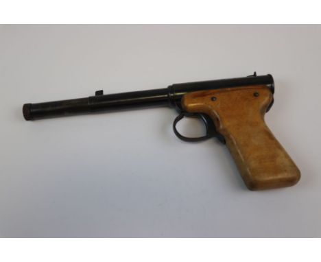 A Vintage DIANA Mod.2 .177 Air Gun With Wooden Grips. Made In Germany.