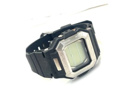 Casio G Shock 42mm Men's Black Rubber Strap Sports Watch G-7800B 