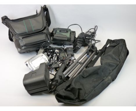 CAMERA EQUIPMENT - Polaroid, Cannon and Sanyo recorders, ETC