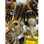 Lot of assorted Size Box & Wrenches
