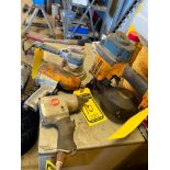 Lot of Pneumatic Tools Consisting of Snap-On Driver, Industrial Speed Sander, Part 4600, S/N 252857,