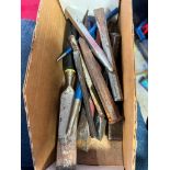 Lot of Assorted Size Chisels