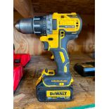 DeWalt 1/2" Cordless 20 Volt Drill Driver, Model DCD791, w/ Battery