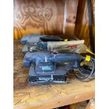 (1) Black & Decker Sander, (1) Skil 3/4 HP Electric 3" x 18" Belt Sander