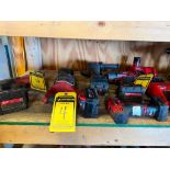 Large Lot of Milwaukee Tools Consisting of: (1) Hacksaw 18 Volt Reciprocating, Cat 2625-20, S/N C41A